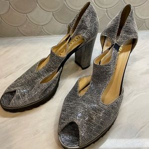 Brunate Peep toe heel size 38/8